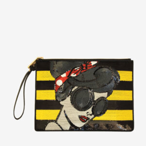 【Alice+Olivia】SEMIRA ストラップ付き リボン クラッチバッグ Alice+Olivia】SEMIRA ストラップ付き リボン クラッチバッグ