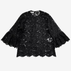 美品】VALENTINO レース フリンジ ニット ブラウス 新タグ 現行