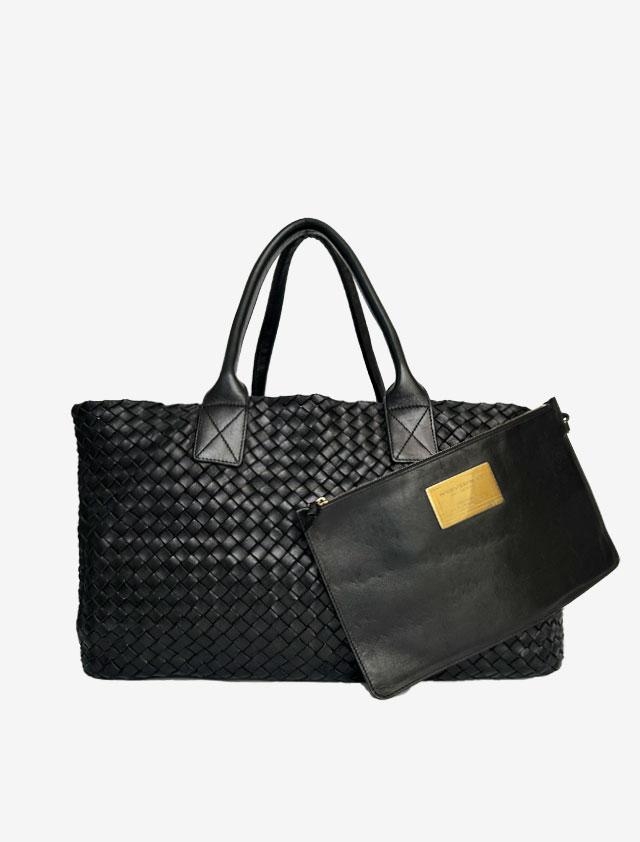 BOTTEGA VENETA カバMM トートバッグ イントレチャート
