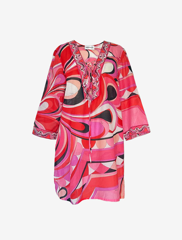 レディース エミリオプッチ EMILIO PUCCI カフタンチュニック ...