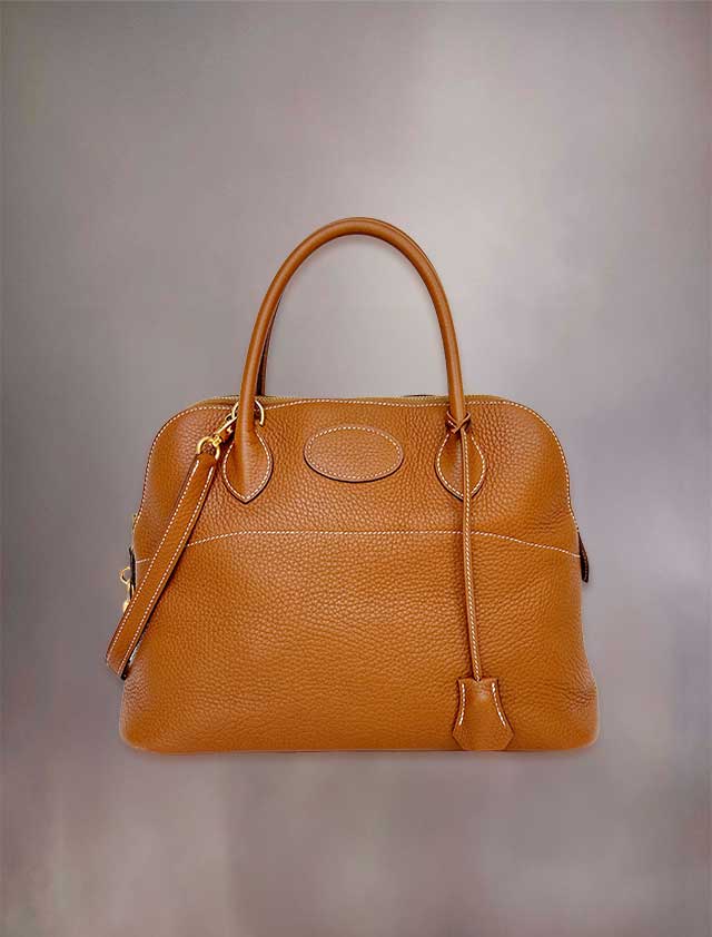 HERMES エルメス ボリード31 トリヨンクレマンス ゴールド