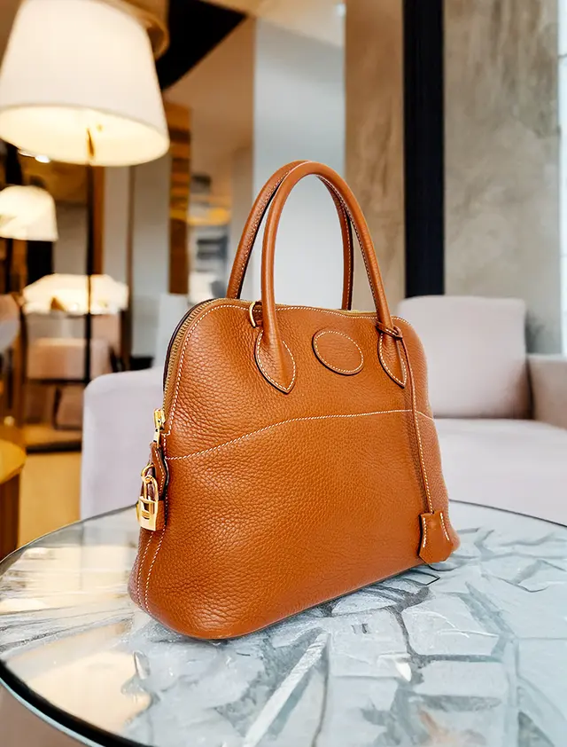 HERMES エルメス ボリード 31 トリヨンクレマンス ゴールド金具
