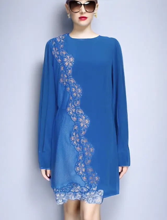 STELLA McCARTNEY ブルーシルクドレス サイズ38 新品 – pomps