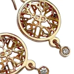 HERMES-CHAINEDANCRE-EARRINGS