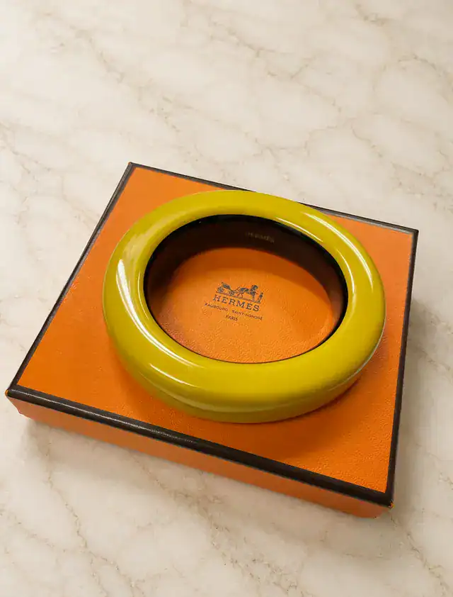 HERMES Le Bois Laqué エルメス ブレスレット ラッカーウッド バングル
